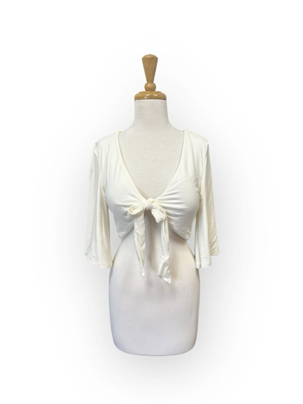 Klassy Network Resort Brami Top Size L Large Cream White